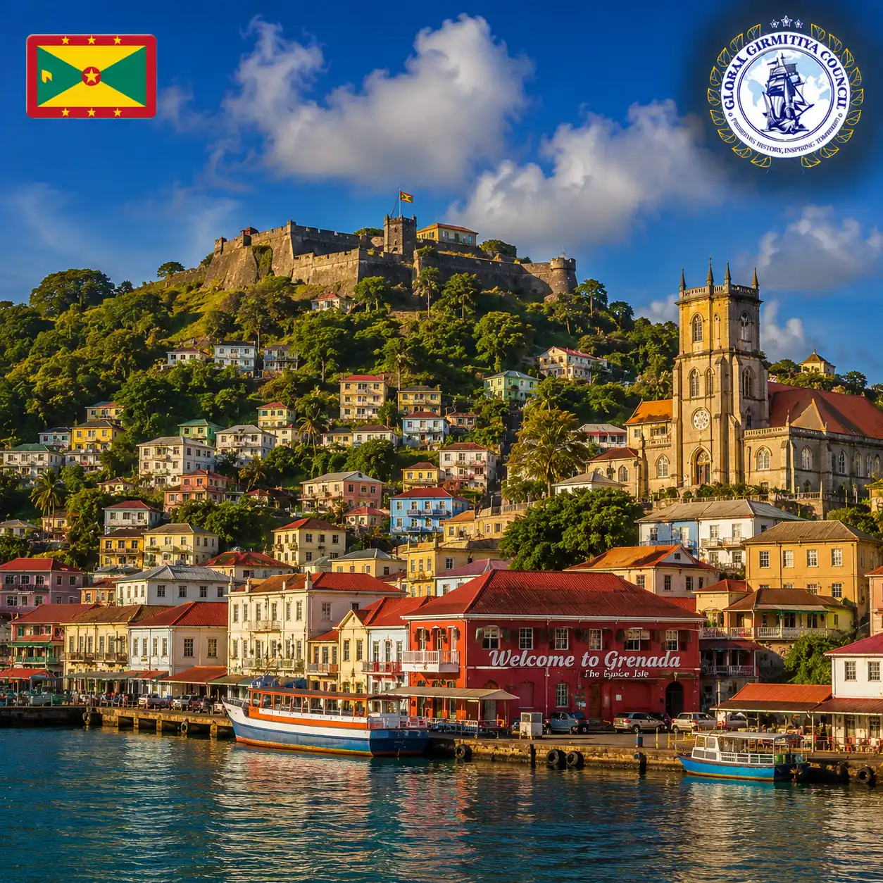 Grenada, Girmitiya nation card