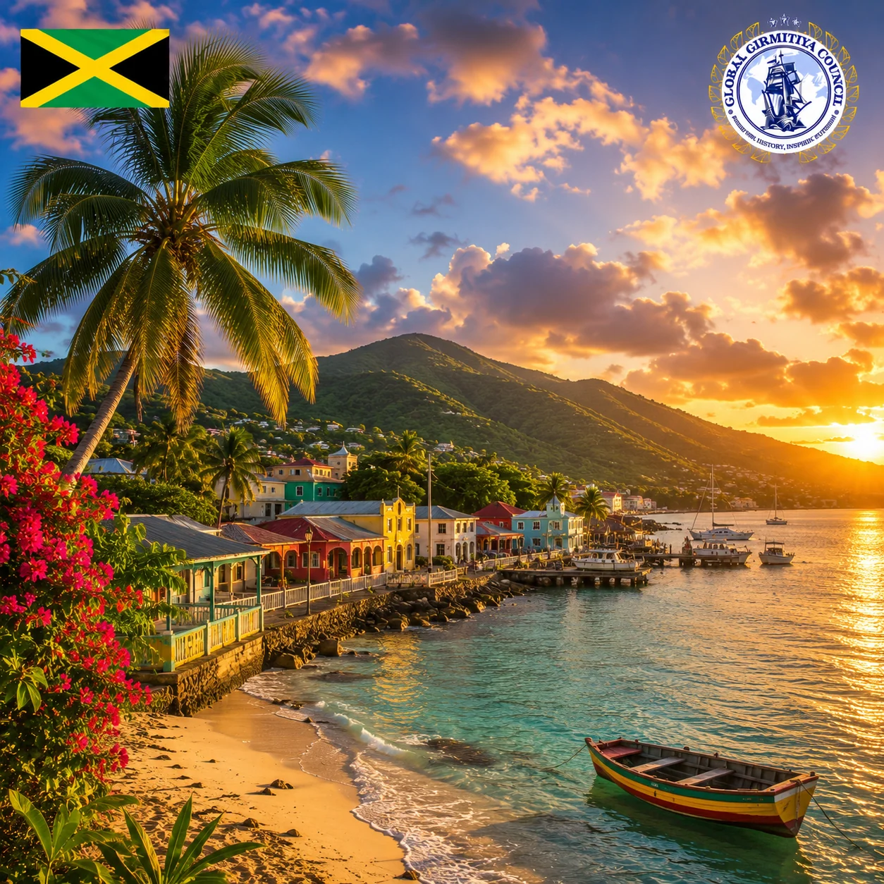 Jamaica, Girmitiya nation card