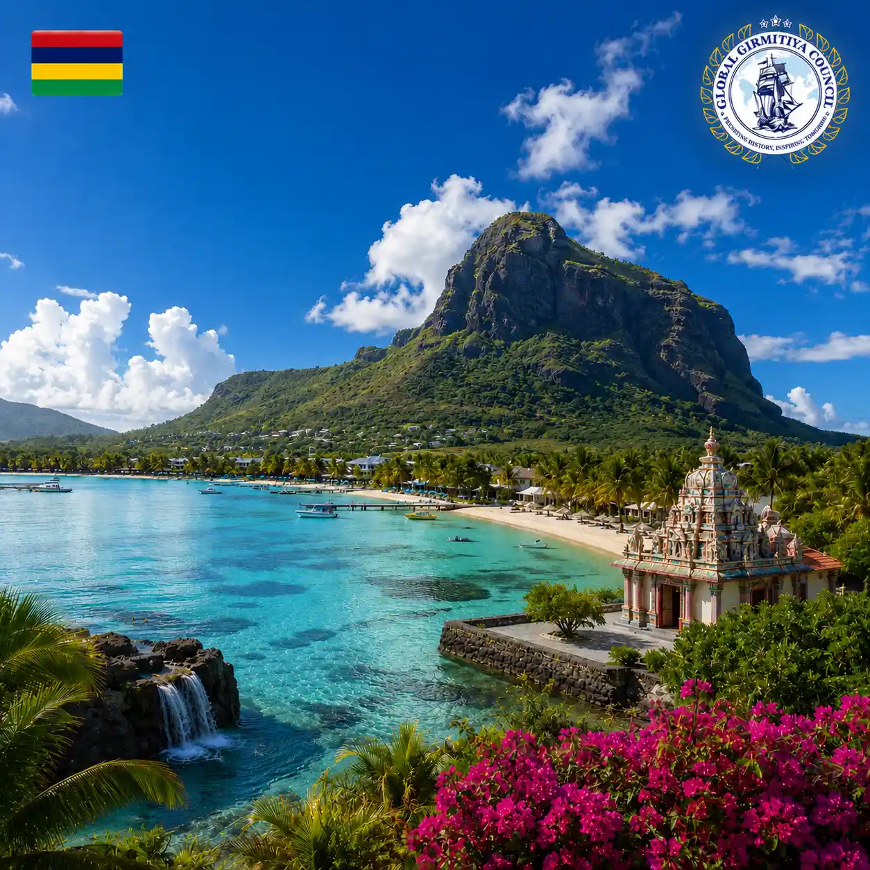 Mauritius, Girmitiya nation card