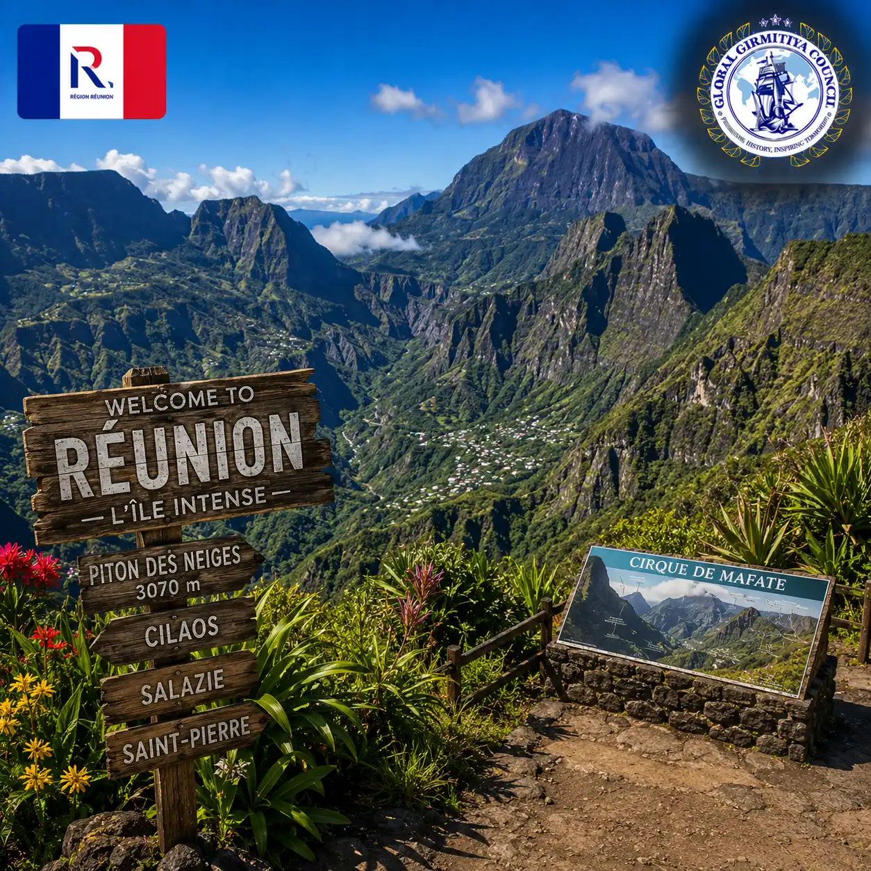Réunion (France), Girmitiya nation card