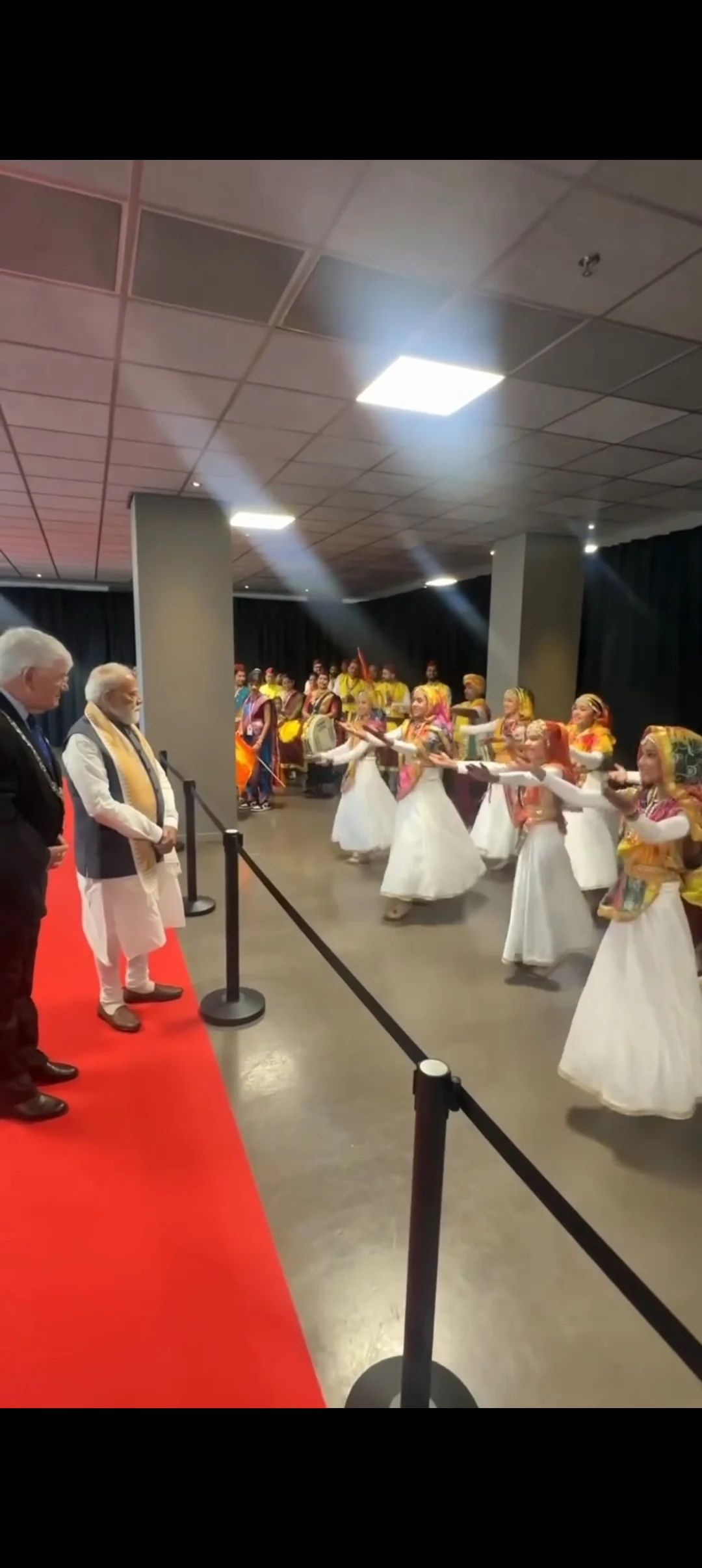 Rajasthani folk dance at a Girmitiya cultural program in The Hague