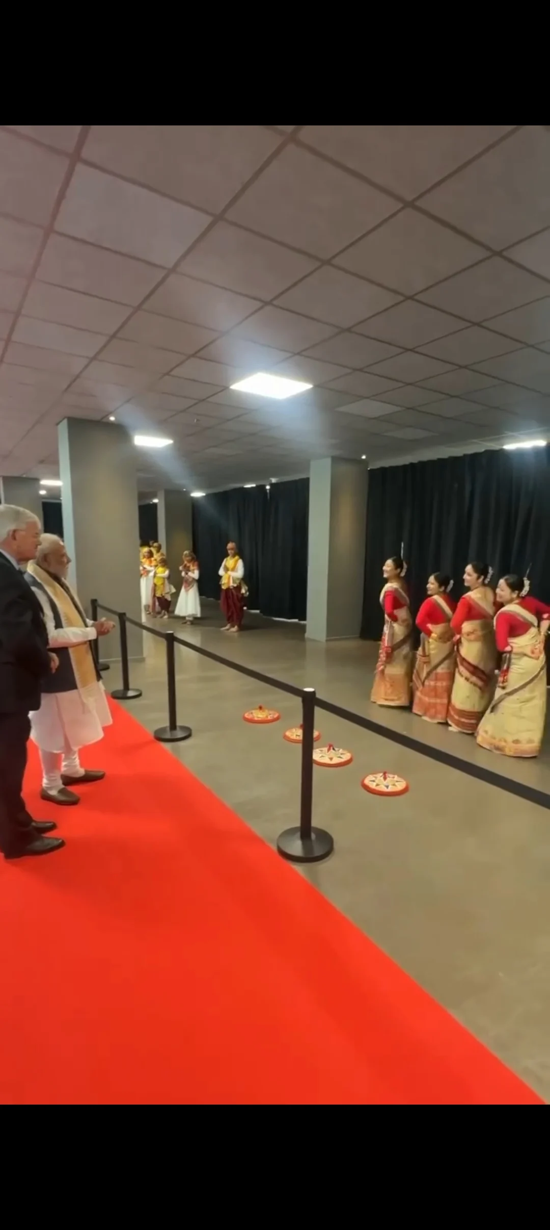 Rajasthani folk dance at a Girmitiya cultural program in The Hague